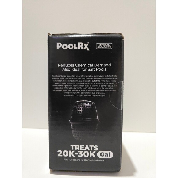Pool R-X+ 101066 - Treats 20K-30K gallons - Black - NEW Sealed - Picture 4 of 6